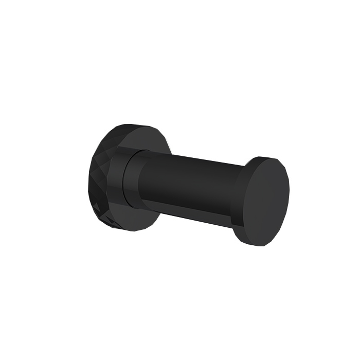 Fima Carlo Frattini Spillo Tech Крючок для полотенец, подвесной 4, цвет: black matt F6004T/1GNS