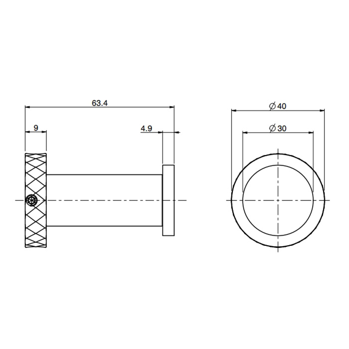 Fima Carlo Frattini Spillo Tech Крючок для полотенец, подвесной 4, цвет: black matt F6004T/1GNS