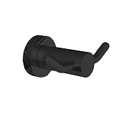 Fima Carlo Frattini Spillo Tech Крючок для полотенец двойной, подвесной, цвет: black matt F6004T/2XNS