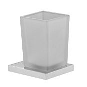 Fima Carlo Frattini Quadra Стакан подвесной, матовое стекло, цвет: chrome F6023/1WCR