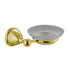 Fima Carlo Frattini Style Мыльница со стеклянной чашей, подвесная, цвет: gold F6043/2OR