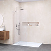 RGW Душевое ограждение walk-in, Easy Clean, 110х195h см, стекло прозрачное 8 мм, цвет: хром глянец 351011011-11