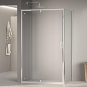 RGW Passage Душевой уголок 100х100х195h см, Easy Clean, стекло прозрачное 6 мм, цвет: хром глянцевый 350807800-11