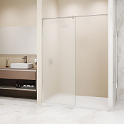 RGW Душевое ограждение walk-in, Easy Clean 110х195h см, стекло матовое 6 мм, цвет: хром глянцевый 351003310-21