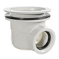 RGW Сифон для поддона, цвет: нержавеющая сталь 502411101-03