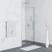 RGW Stilvoll Душевая дверь в нишу Easy Clean, 120х200h см, стекло прозрачное 6 мм, цвет: хром глянец 06320312-11