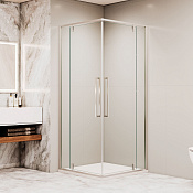 RGW Stilvoll Душевой уголок 100х100х200h см, Easy Clean, стекло прозрачное 6 мм, цвет: хром глянец 06323300-11