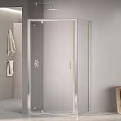 RGW Passage Душевой уголок 90х90х185h см, Easy Clean, стекло прозрачное 6 мм, цвет: хром глянцевый 410813599-011