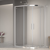 RGW Passage Душевой уголок 90х100х185h см, Easy Clean, стекло прозрачное 6 мм, цвет: хром глянцевый 41086190-11