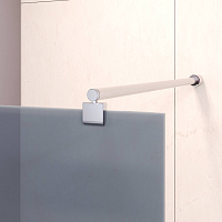 RGW Screens Шторка на ванну, Easy Clean 80х150h см, стекло тонированное 8 мм, цвет: хром глянцевый 351105108-31