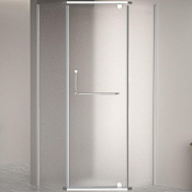 RGW Passage Душевой уголок 120х120х195h см, Easy Clean, стекло матовое 6 мм, цвет: хром глянцевый 35088122-21