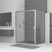 RGW Classic Душевой уголок 150х70х185h см, Easy Clean, стекло прозрачное 5 мм, цвет: хром глянцевый 32094875-011