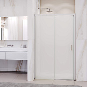 RGW Passage Душевая дверь в нишу, Easy Clean 170х195h см, стекло матовое 6 мм, цвет: хром глянцевый 350801717-21