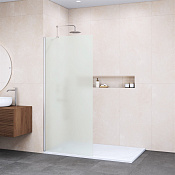 RGW Душевое ограждение walk-in, Easy Clean 120х195h см, стекло матовое 6 мм, цвет: хром глянцевый 351010212-21