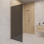 RGW Боковая стенка, Easy Clean, 80х195h см, стекло тонированное 6 мм, цвет: хром глянцевый 06220308-31