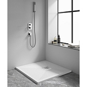 RGW Stone Tray Поддон для душа из композита, 90х90х2,5h см, цвет: белый матовый 14152099-01-11