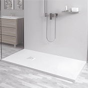 RGW Stone Tray Поддон для душа из композита, 90х100х2,5h см, цвет: белый матовый 14152910-01-11