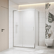 RGW Classic Душевой уголок 150х80х195h см, Easy Clean, стекло матовое 6 мм, цвет: хром глянцевый 060913358-41