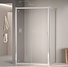 RGW Passage Душевой уголок 100х90х195h см, Easy Clean, стекло прозрачное 6 мм, цвет: хром глянцевый 350804509-11
