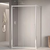 RGW Passage Душевой уголок 120х80х195h см, Easy Clean, стекло прозрачное 6 мм, цвет: хром глянцевый 350804528-11