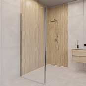 RGW Боковая стенка, Easy Clean, 100х190h см, стекло прозрачное 6 мм, цвет: хром глянцевый 352205500-11