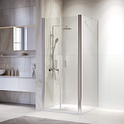 RGW Passage Душевой уголок 120х120х195h см, Easy Clean, стекло прозрачное 6 мм, цвет: хром глянцевый 060813422-11