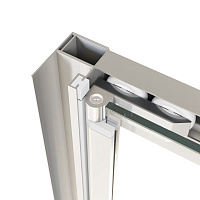 RGW Passage Душевой уголок 80х80х190h см, универсальный, Easy Clean, цвет: хром глянцевый 060813288-11