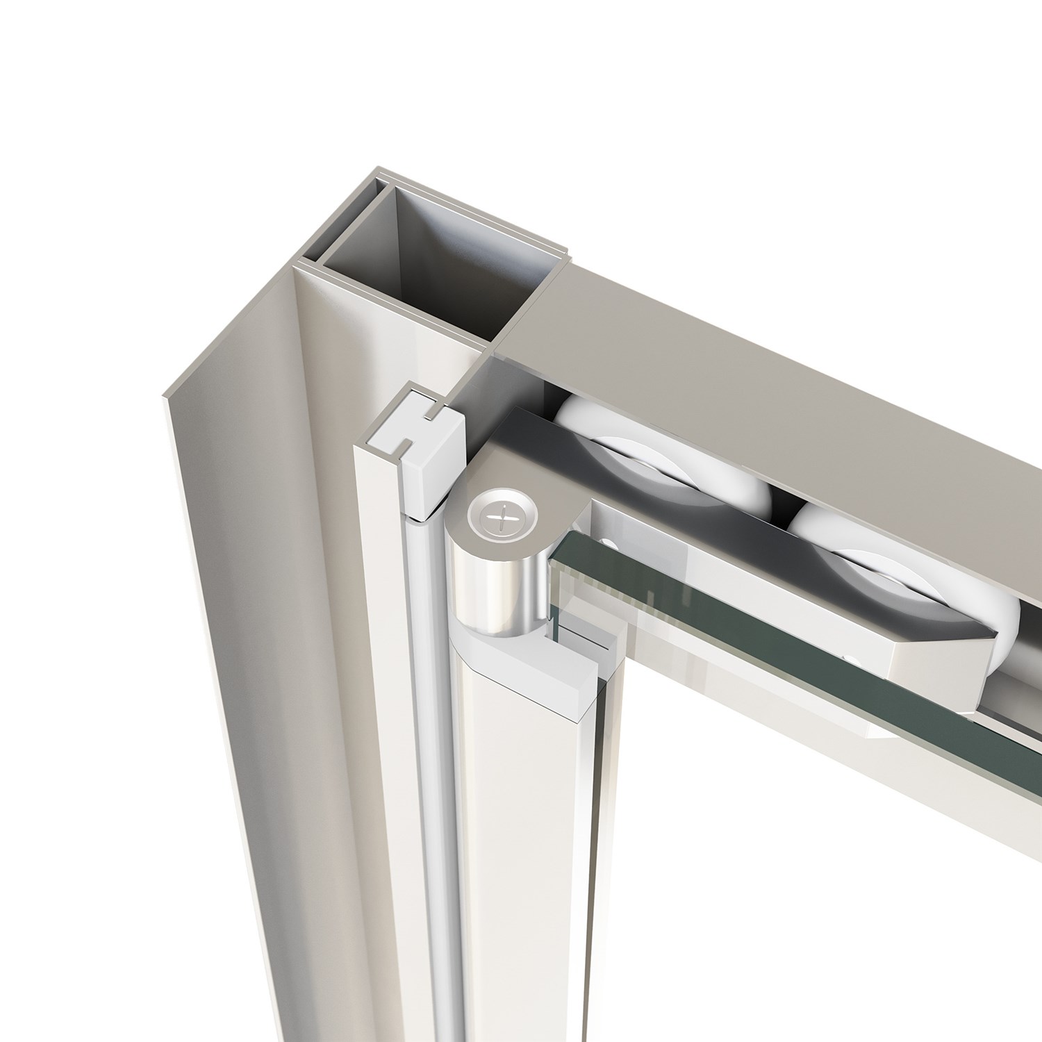 RGW Passage Душевой уголок 100х100х190h см, Easy Clean, стекло прозрачное 5 мм, цвет: хром глянцевый 060813200-11