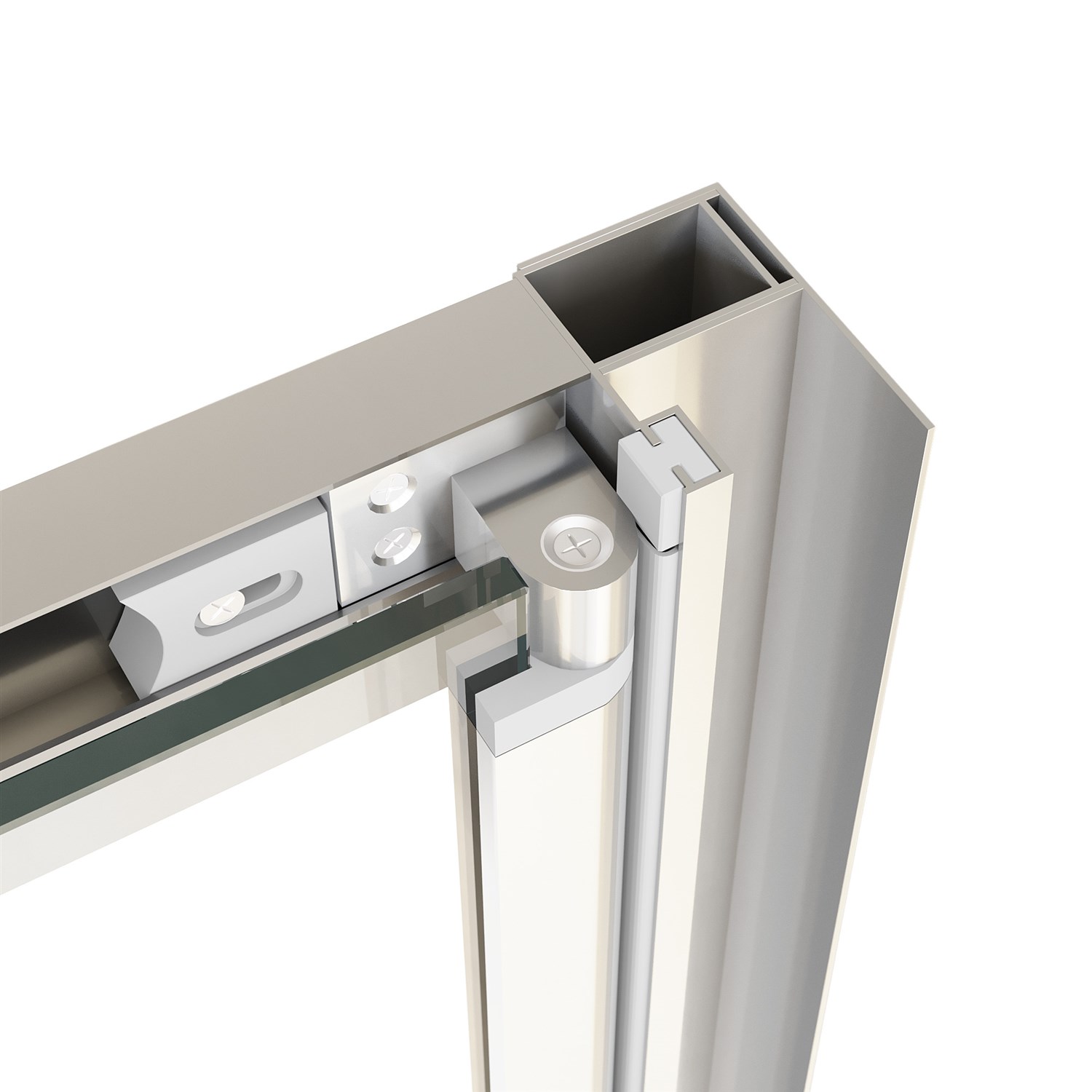 RGW Passage Душевой уголок 120х120х190h см, Easy Clean, стекло прозрачное 5 мм, цвет: хром глянцевый 060813222-11