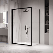 RGW Passage Душевой уголок 120х100х190h см, Easy Clean, стекло прозрачное 5 мм, цвет: хром глянцевый 060814220-14