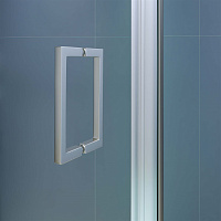 RGW Stilvoll Душевая дверь в нишу, Easy Clean, 80х195h см, стекло прозрачное 8 мм, цвет: серый мат. 70320508-110