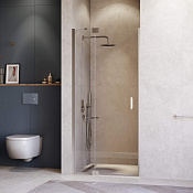 RGW Hotel Душевая дверь в нишу, Easy Clean, 110х200h см, стекло прозрачное 8 мм, цвет: хром глянец 350601411-11