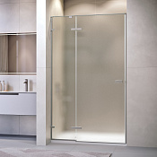 RGW Stilvoll Душевая дверь в нишу, 150х200h см, стекло матовое 8 мм, цвет: серый матовый 353200415-210