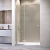 RGW Stilvoll Душевая дверь в нишу, 110х200h см, стекло матовое 8 мм, цвет: хром глянцевый 353200411-21