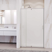 RGW Passage Душевая дверь в нишу, Easy Clean 120х195h см, стекло матовое 6 мм, цвет: хром глянцевый 350800813-21