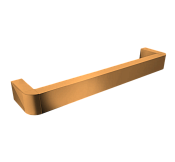 Margaroli Panorama 681 Полотенцесушитель электрич. 45х4,5h (42,5) выкл. справа, цвет: brushed gold 681BGT