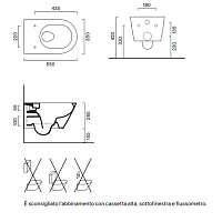 Catalano Zero Унитаз подвесной 35х55 см, безободковый, смыв торнадо, цвет: tortora satinato 0111550032