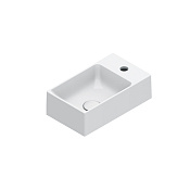 Catalano Premium Раковина подвесная 40х23 см, 1 отверстие под смеситель, цвет: белый глянцевый 0220411001