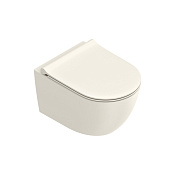 Catalano Sfera Унитаз подвесной 35х50 см, безободковый, смыв торнадо, цвет: lino satinato 0511500030