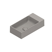 Catalano Premium Раковина подвесная 50х25 см, без отверстия под смеситель, цвет: tortora satinato 0220520032