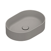 Catalano Zero Раковина чаша 50х35 см, без перелива, цвет: tortora satinato 0122500032