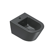 Catalano Zero Биде подвесное 35х55 см, c 1 отвер. под смеситель и переливом, цвет: черный матовый 0118551022