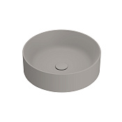 Catalano Zero Раковина чаша d45 см, без перелива, цвет: tortora satinato 0123450032