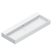 Catalano Premium Раковина подвесная 120х47 см, без отверстия под смеситель, перелив, цвет: белый мат 0221200021