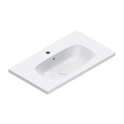 Catalano Alvea Раковина подвесная 80х46 см, 1 отвер. под смеситель, перелив, цвет: белый глянцевый 0620811001