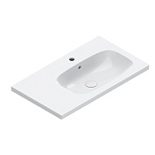 Catalano Alvea Раковина подвесная 80х46 см, 1 отвер. под смеситель, перелив, цвет: белый глянцевый 0620831001