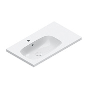 Catalano Alvea Раковина подвесная 80х46 см, 1 отвер. под смеситель, перелив, цвет: белый глянцевый 0620841001