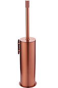 Boheme Uno Ершик для унитаза подвесной с латунной колбой, цвет: copper brushed 10984-CB