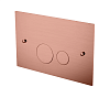 Boheme Кнопка смыва для унитаза, латунная, цвет: copper brushed 648-CB