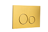 Boheme Кнопка смыва для инсталляции Geberit, нержавеющая сталь, цвет: brushed bronze 649-BRB